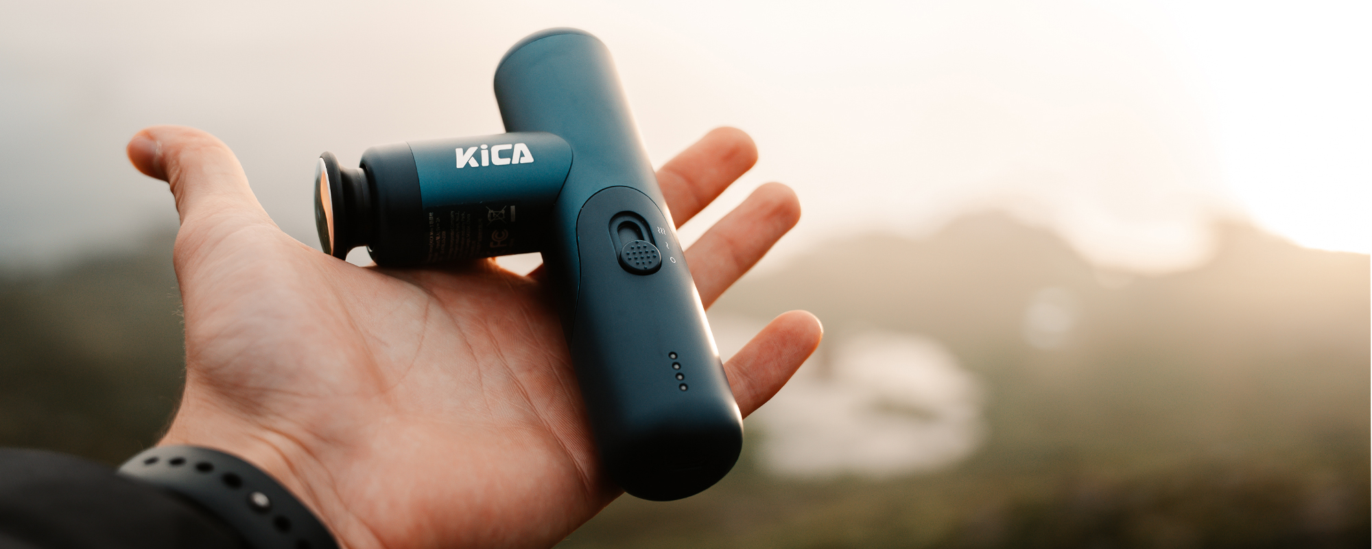 Masażer wibracyjny KiCA mini 3 - czerwony